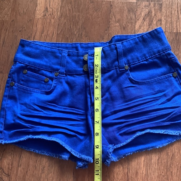 Cobalt Blue Shorts. See measurements in photos - Picture 6 of 6